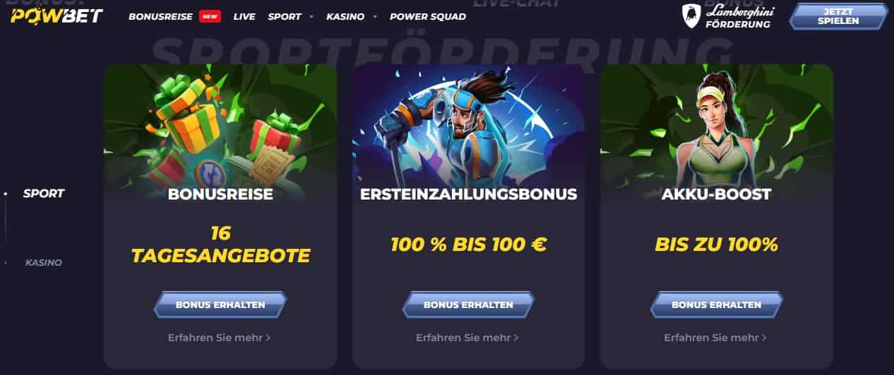 Neue Wettanbieter Bonus Angebote