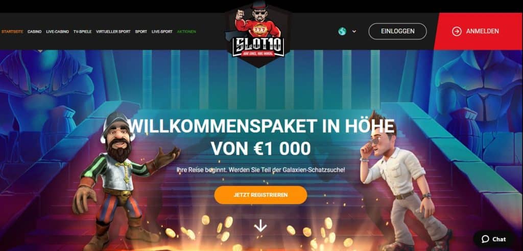 Slot10 - Neue Wettplattform, attraktive Boni und spannende Sportwetten